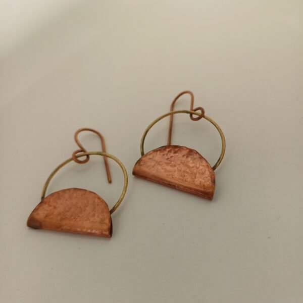 Copper Moonrise Earrings - Image 6