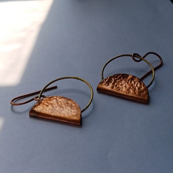 Copper Moonrise Earrings - Image 5