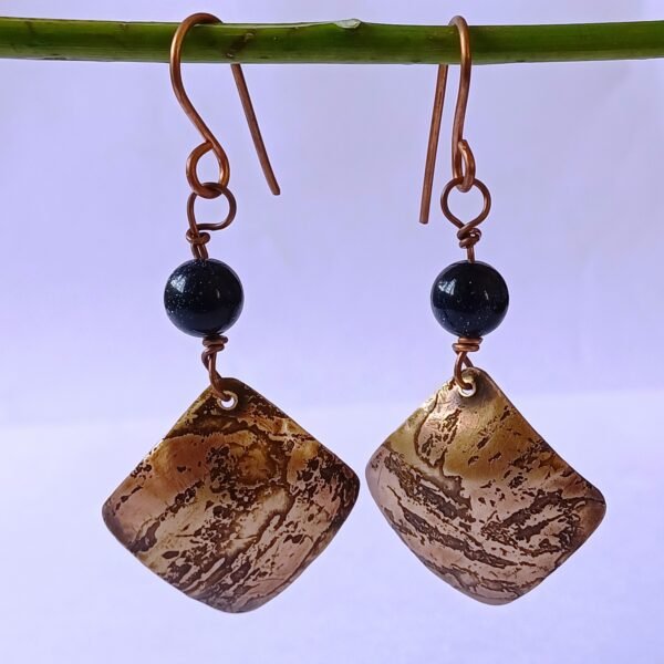 Midnight Earth Earrings - Image 5