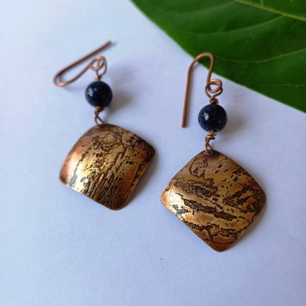 Midnight Earth Earrings