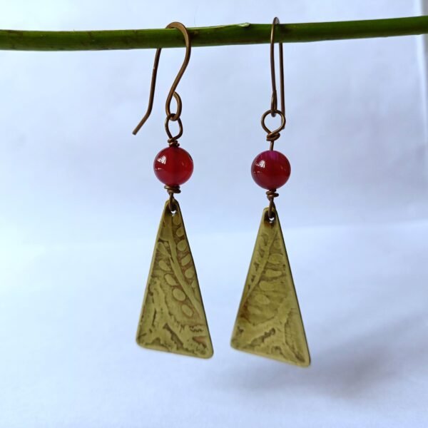 Tribal Triangle Dangles - Image 2