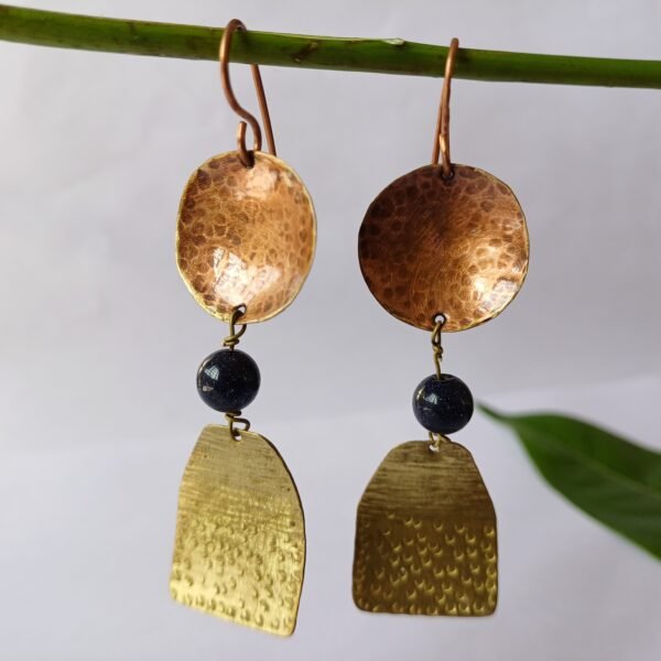 Copper & brass Earrings - Image 2